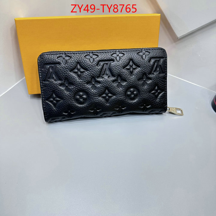 LV Bags(4A)-Wallet shop the best high quality ID: TY8765 $: 49USD