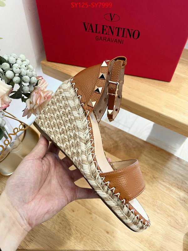 Women Shoes-Valentino quality aaaaa replica ID: SY7999 $: 125USD