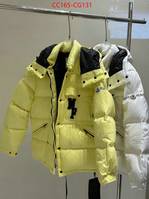 Down jacket Women-Moncler how to start selling replica ID: CG131 $: 165USD