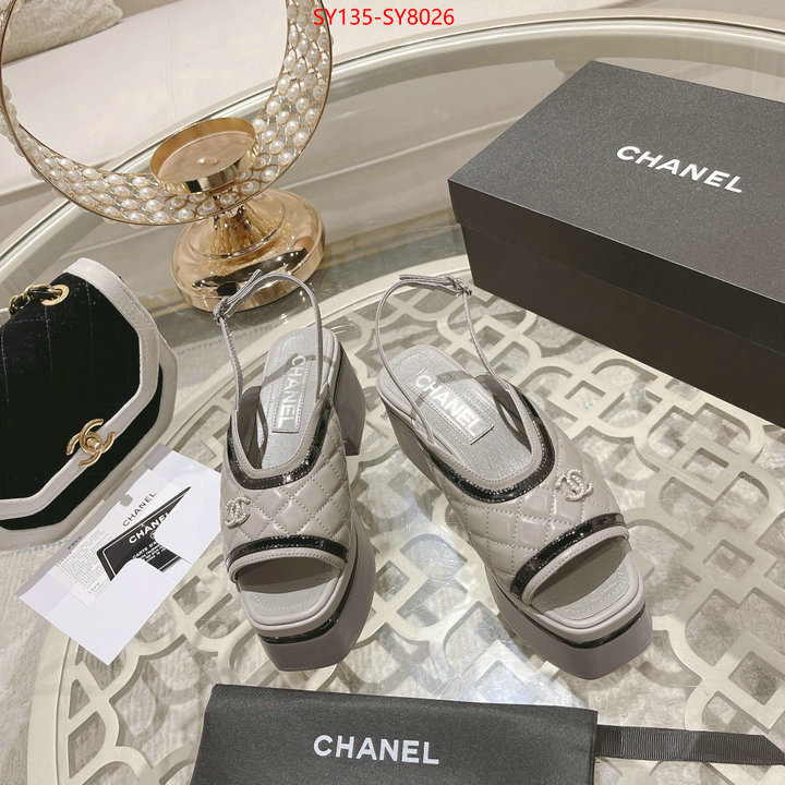 Women Shoes-Chanel top quality website ID: SY8026 $: 135USD