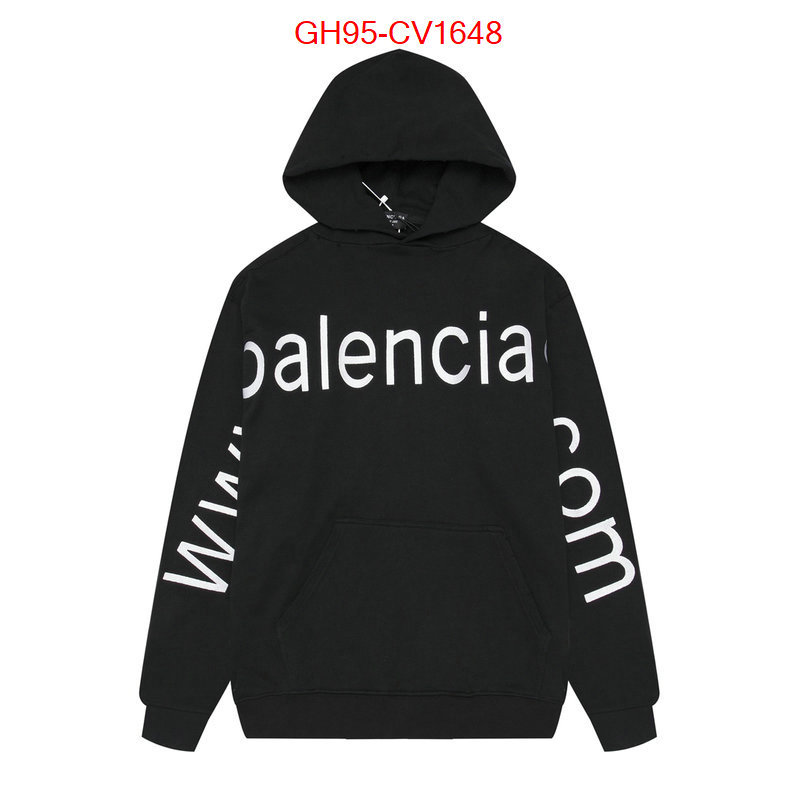 Clothing-Balenciaga aaaaa+ replica designer ID: CV1648 $: 95USD