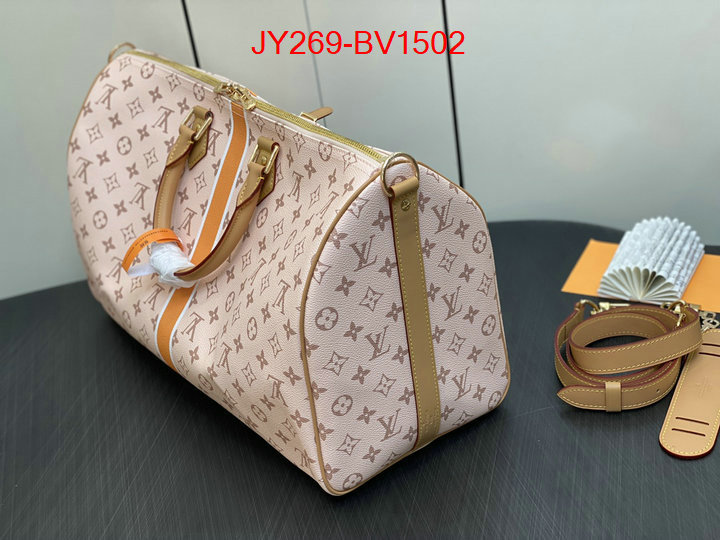 LV Bags(TOP)-Keepall BandouliRe 45-50- most desired ID: BV1502 $: 269USD