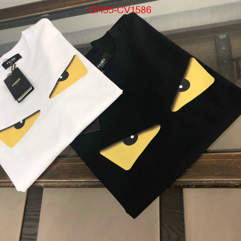 Clothing-Fendi high quality 1:1 replica ID: CV1586 $: 55USD