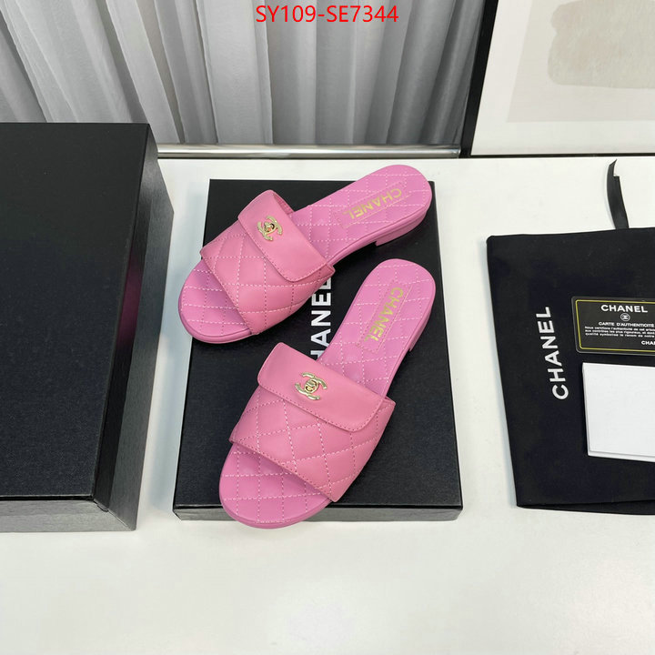 Women Shoes-Chanel high quality replica designer ID: SE7344 $: 109USD