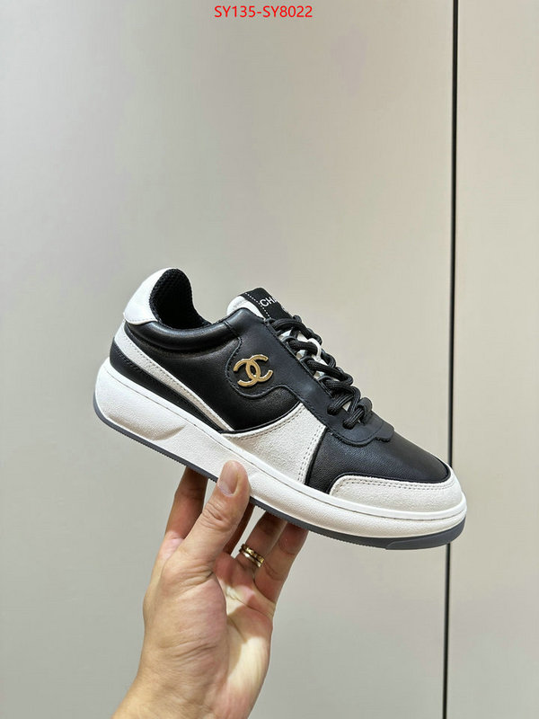 Women Shoes-Chanel customize best quality replica ID: SY8022 $: 135USD