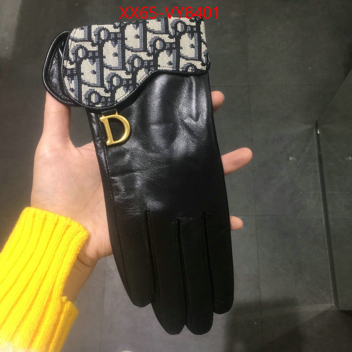 Gloves-Dior luxury fashion replica designers ID: VY8401 $: 65USD