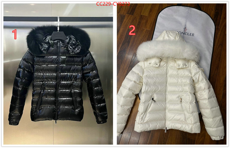 Down jacket Women-Moncler best replica new style ID: CY8273 $: 229USD