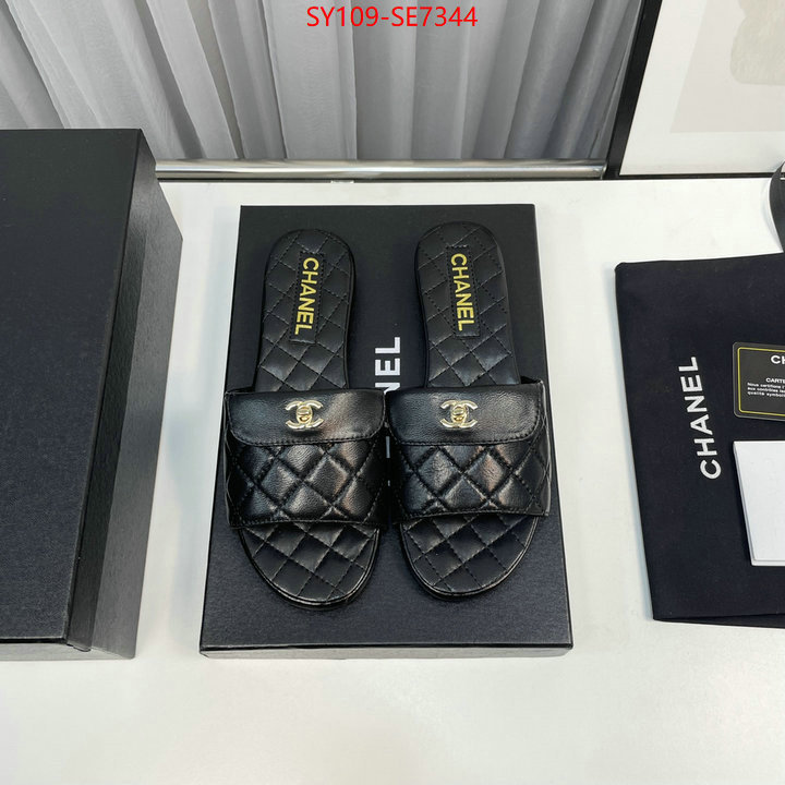 Women Shoes-Chanel high quality replica designer ID: SE7344 $: 109USD