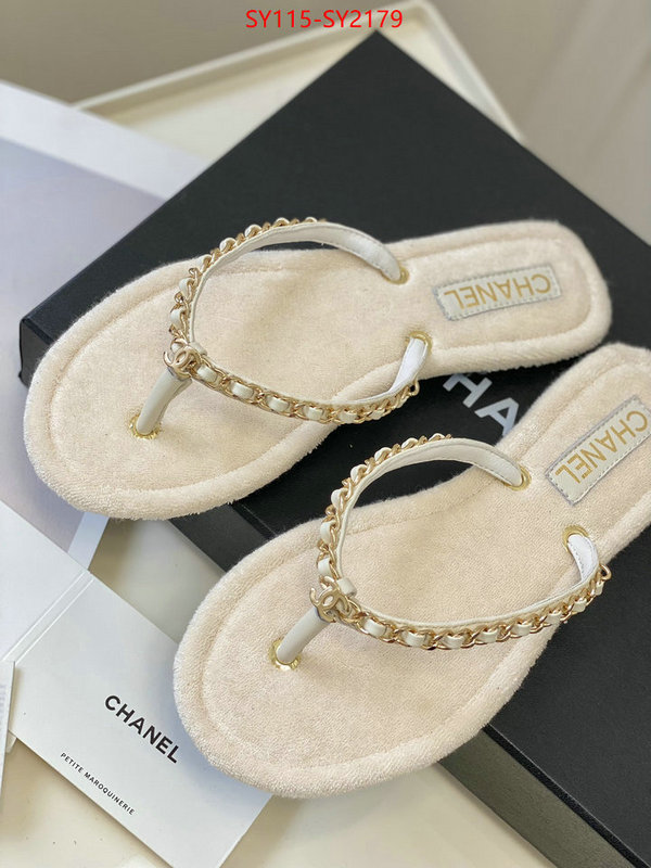 Women Shoes-Chanel aaaaa+ class replica ID: SY2179 $: 115USD