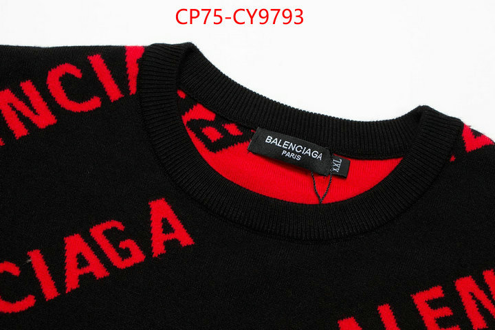 Clothing-Balenciaga shop designer replica ID: CY9793 $: 75USD