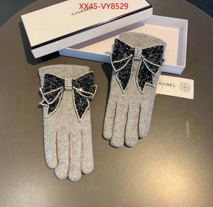 Gloves-Chanel replica designer ID: VY8529 $: 45USD