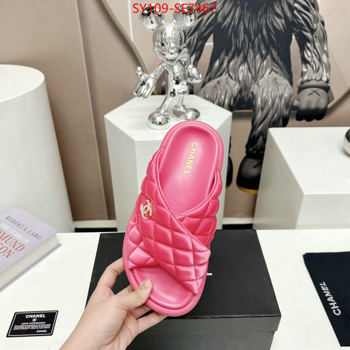 Women Shoes-Chanel top 1:1 replica ID: SE7467 $: 109USD