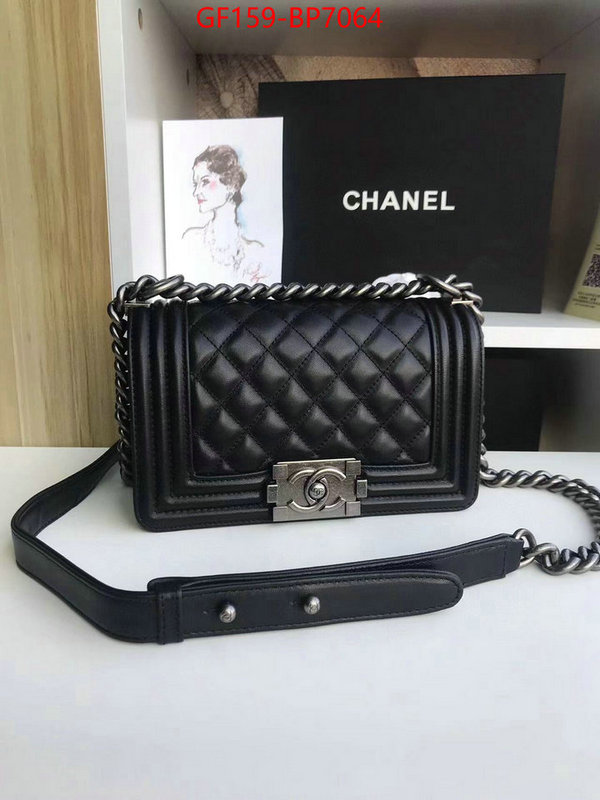 Chanel Bags(TOP)-Le Boy how to buy replica shop ID: BP7064 $: 159USD