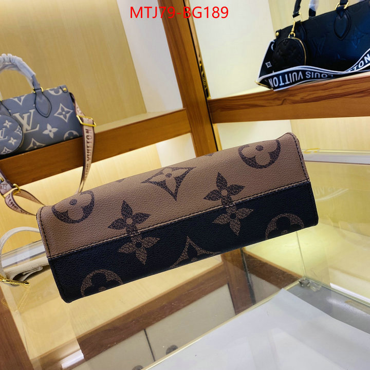 LV Bags(4A)-Handbag Collection- 2023 aaaaa replica customize ID: BG189 $: 79USD