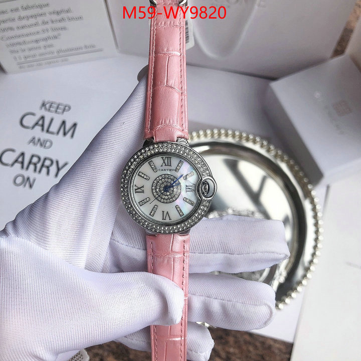 Watch(4A)-Cartier are you looking for ID: WY9820 $: 59USD