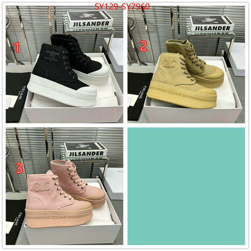 Women Shoes-CELINE top perfect fake ID: SY7960 $: 129USD