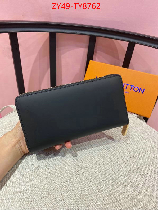 LV Bags(4A)-Wallet replica aaaaa+ designer ID: TY8762 $: 49USD