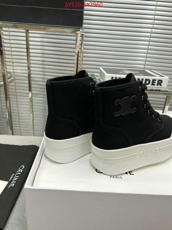 Women Shoes-CELINE top perfect fake ID: SY7960 $: 129USD