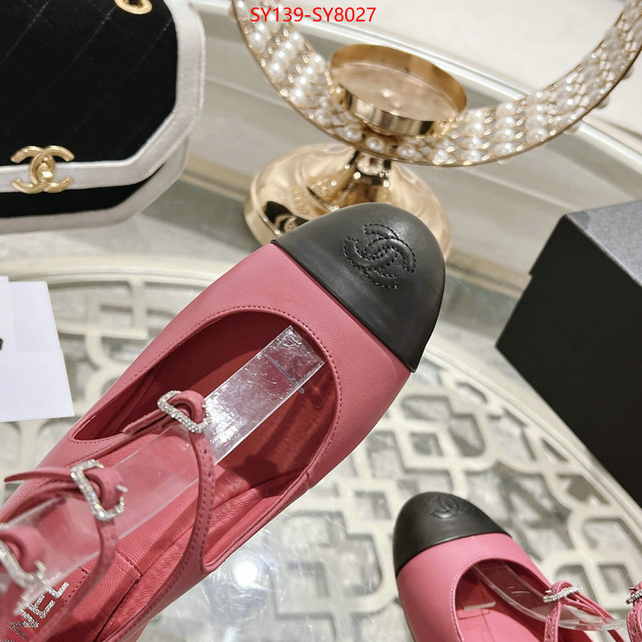 Women Shoes-Chanel wholesale 2023 replica ID: SY8027 $: 139USD