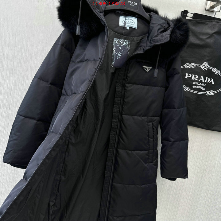 Down jacket Women-Prada highest quality replica ID: CY8278 $: 309USD