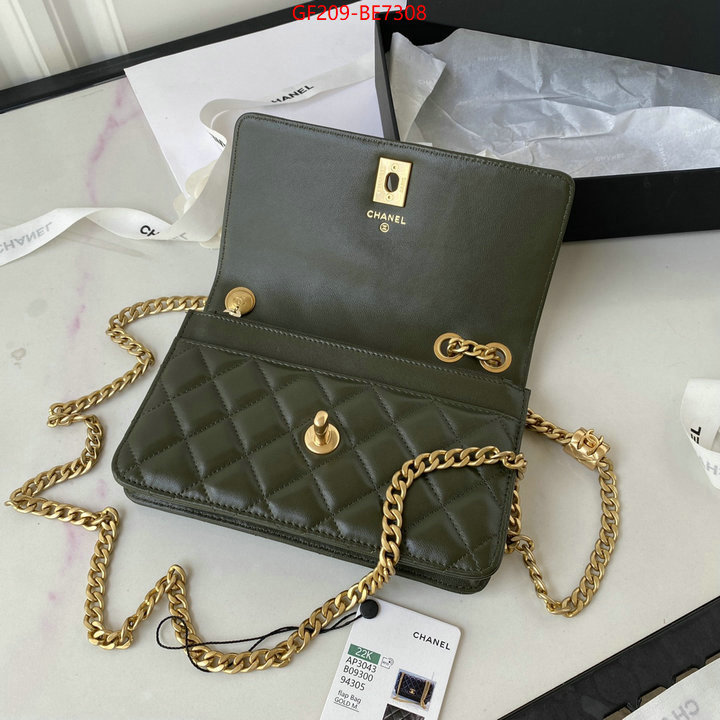 Chanel Bags(TOP)-Diagonal- fashion ID: BE7308 $: 209USD