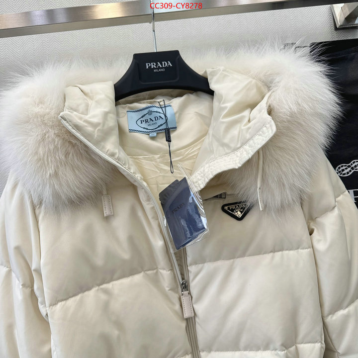 Down jacket Women-Prada highest quality replica ID: CY8278 $: 309USD