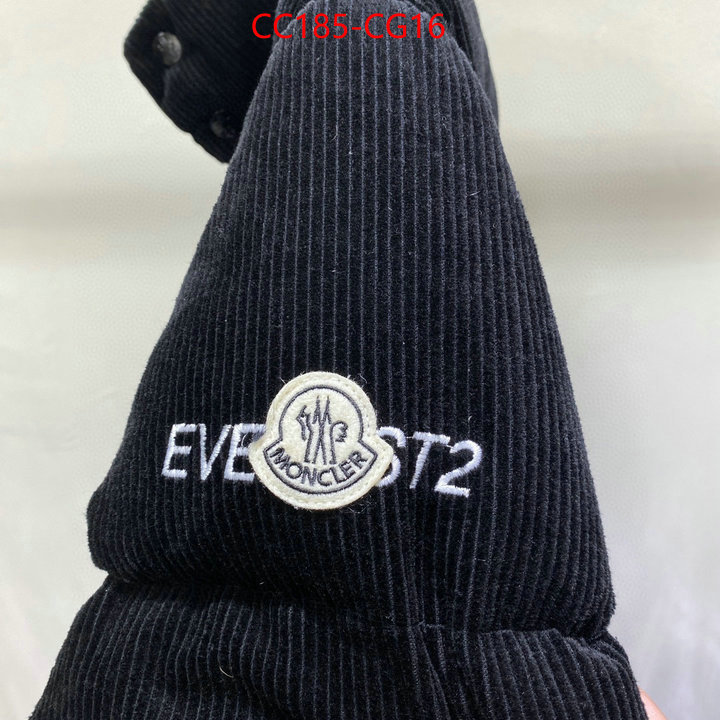 Down jacket Men-Moncler shop cheap high quality 1:1 replica ID: CG16 $: 185USD