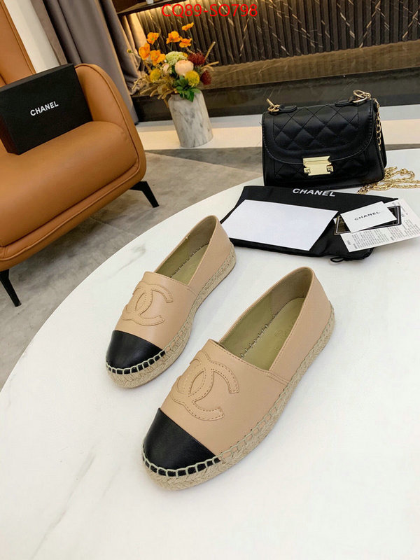 Women Shoes-Chanel high quality designer replica ID: SO798 $: 89USD
