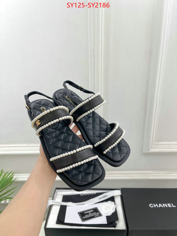 Women Shoes-Chanel wholesale replica shop ID: SY2186 $: 125USD