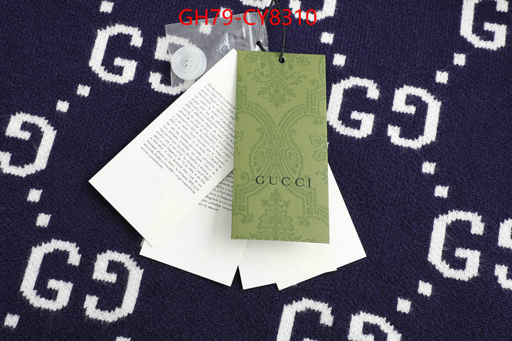 Clothing-Gucci where should i buy replica ID: CY8310 $: 79USD