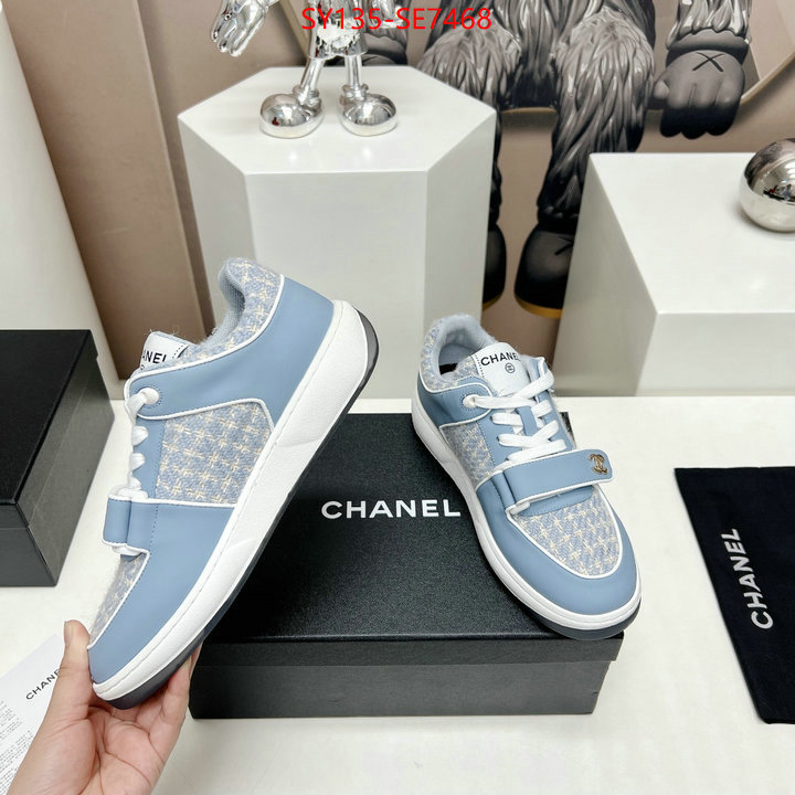 Women Shoes-Chanel buy best quality replica ID: SE7468 $: 135USD