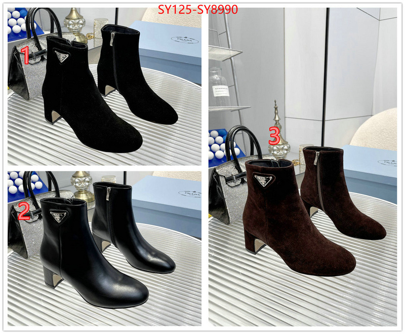 Women Shoes-Prada cheap high quality replica ID: SY8990 $: 125USD