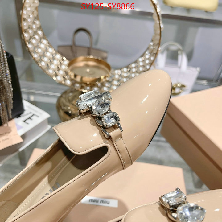 Women Shoes-Miu Miu at cheap price ID: SY8886 $: 125USD