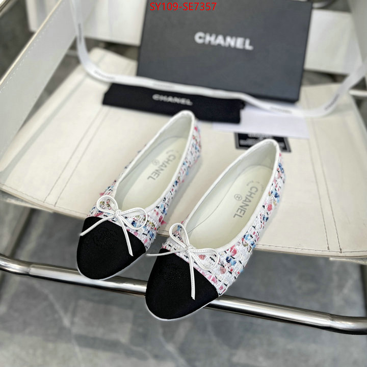 Women Shoes-Chanel buy cheap ID: SE7357 $: 109USD