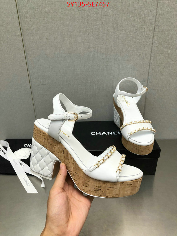 Women Shoes-Chanel mirror quality ID: SE7457 $: 135USD