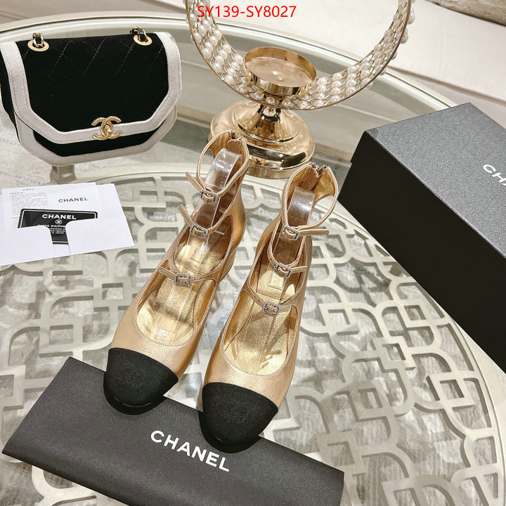 Women Shoes-Chanel wholesale 2023 replica ID: SY8027 $: 139USD