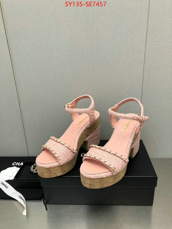 Women Shoes-Chanel mirror quality ID: SE7457 $: 135USD