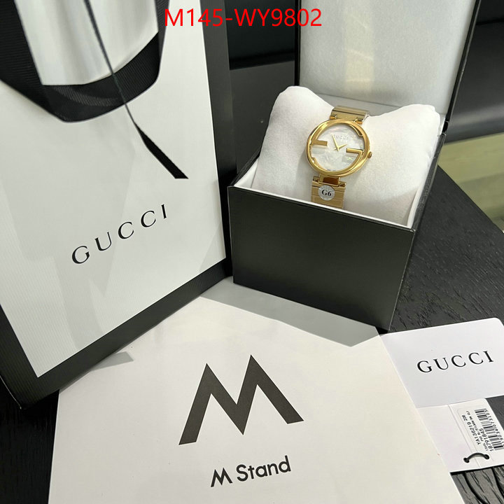 Watch(4A)-Gucci website to buy replica ID: WY9802 $: 145USD