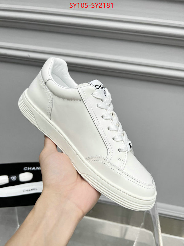 Women Shoes-Chanel counter quality ID: SY2181 $: 105USD