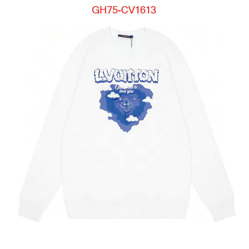 Clothing-LV what are the best replica ID: CV1613 $: 75USD