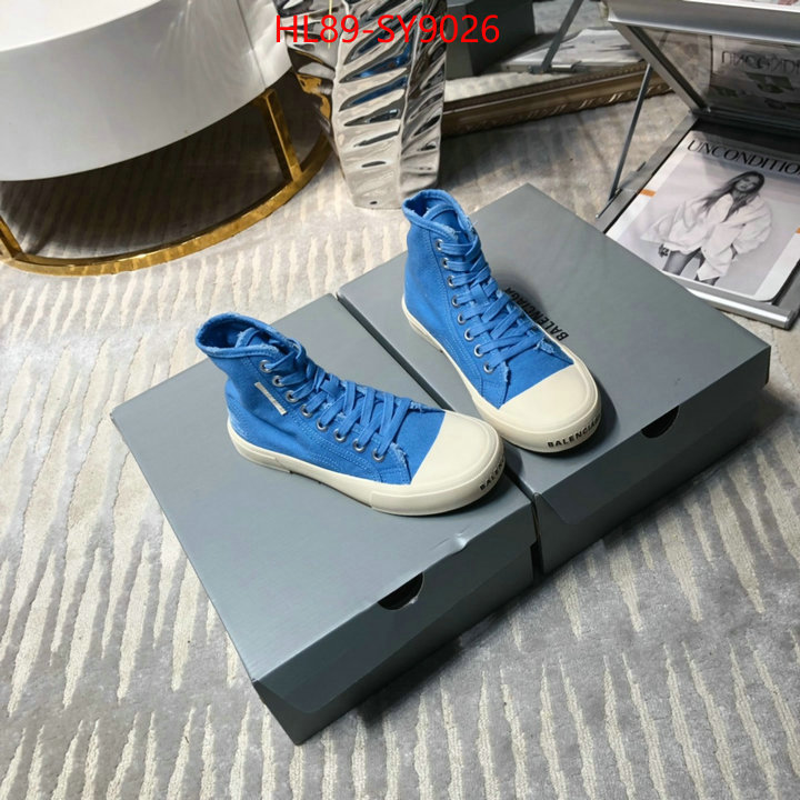 Men Shoes-Balenciaga aaaaa quality replica ID: SY9026 $: 89USD