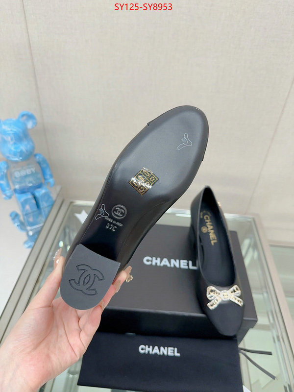 Women Shoes-Chanel replica online ID: SY8953 $: 125USD