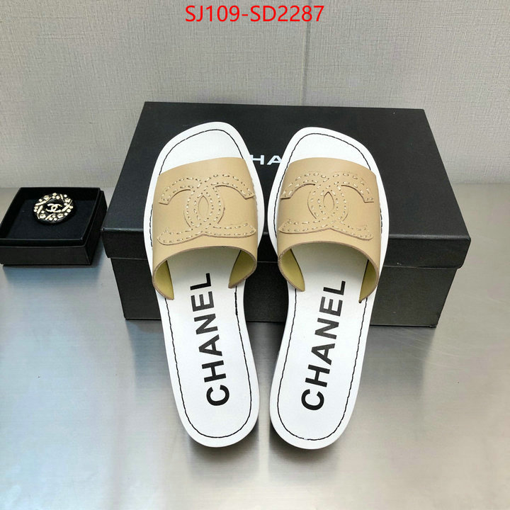 Women Shoes-Chanel what is a 1:1 replica ID: SD2287 $: 109USD