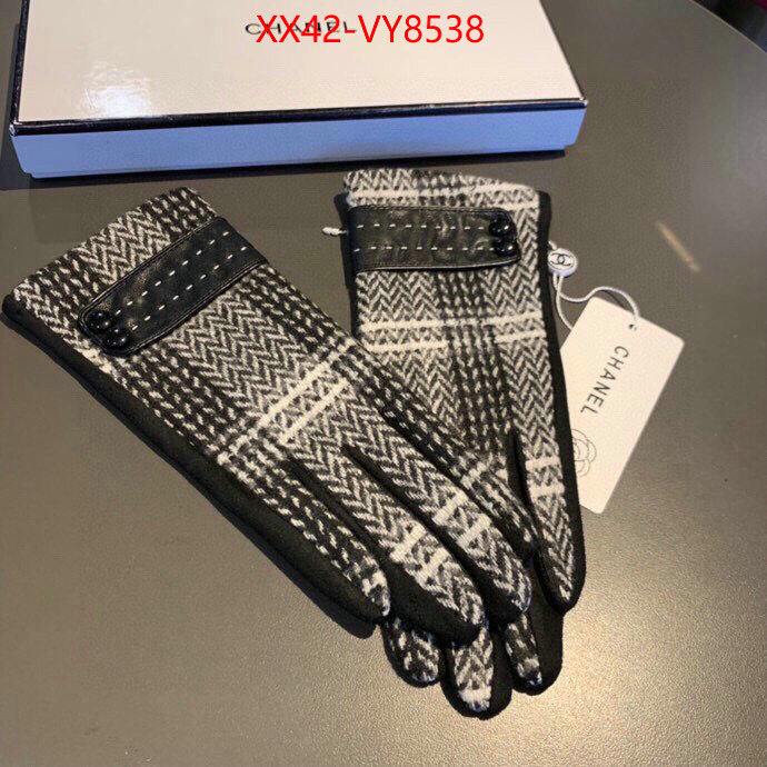 Gloves-Chanel high quality aaaaa replica ID: VY8538 $: 42USD