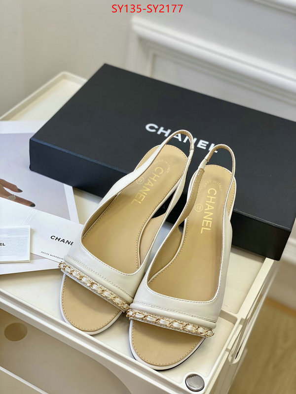 Women Shoes-Chanel buying replica ID: SY2177 $: 135USD