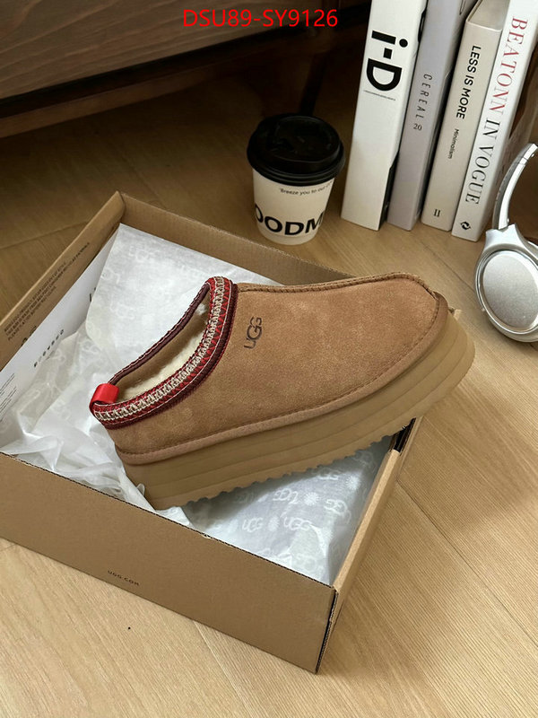 Women Shoes-UGG top quality fake ID: SY9126 $: 89USD