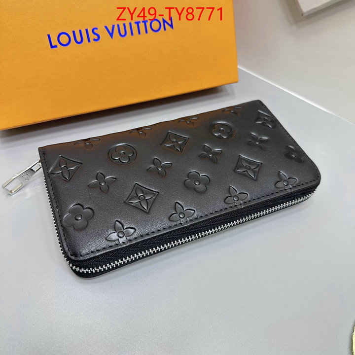 LV Bags(4A)-Wallet copy aaaaa ID: TY8771 $: 49USD