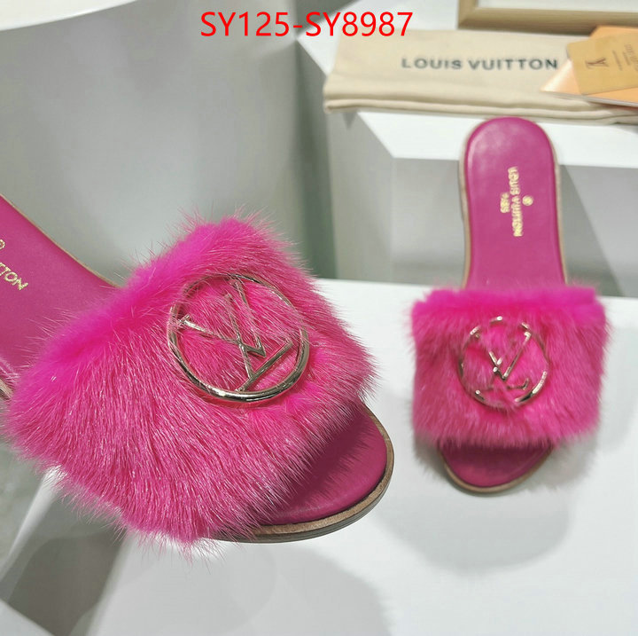 Women Shoes-LV buy sell ID: SY8987 $: 125USD