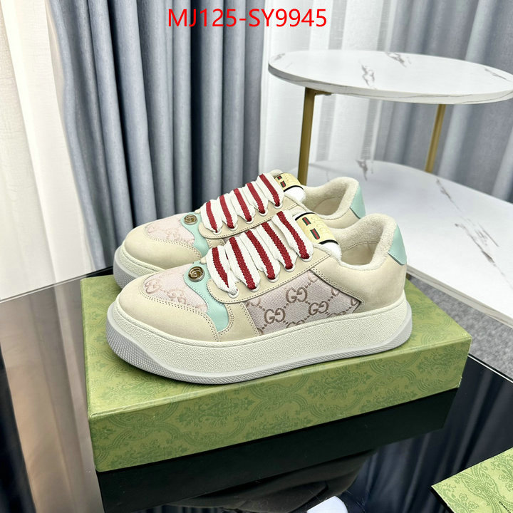 Men Shoes-Gucci cheap ID: SY9945 $: 125USD