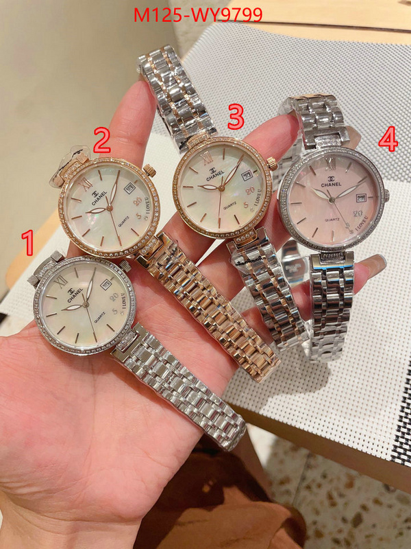 Watch(4A)-Chanel top fake designer ID: WY9799 $: 125USD